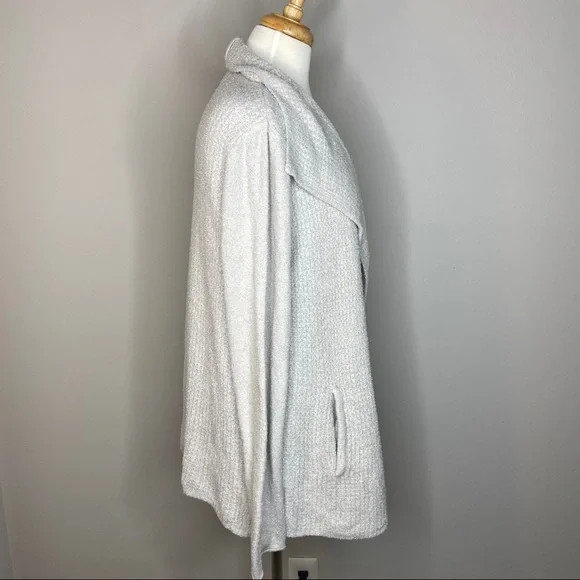 Barefoot Dreams Cozychic Lite Coastal Cardi Ocean - Picture 2 of 5